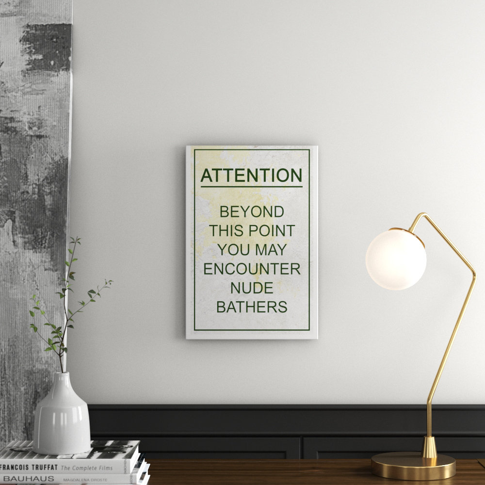'Attention' Textual Art
