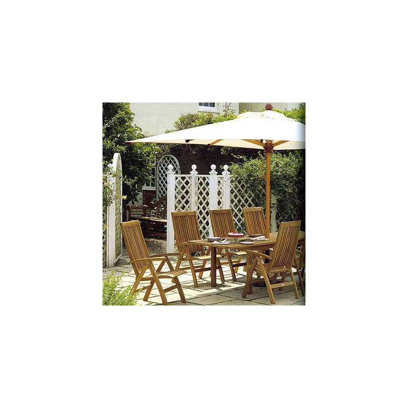 Monaco Outdoor Teak Dining Table