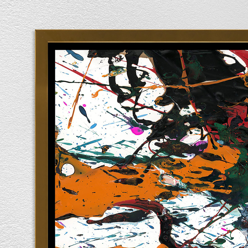 Winding Colors VII Painting by Danielle Davis, Image Brush Gel