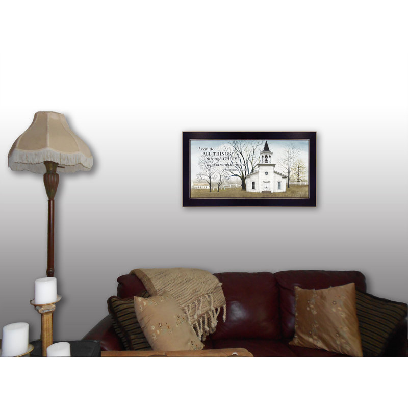 I Can Do All Things by Billy Jacobs - Single Picture Frame Graphic Art