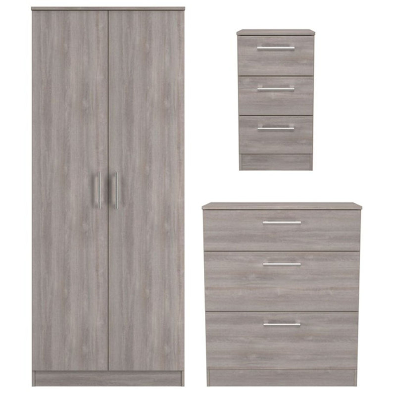 RYEDALE Piece Bedroom Set, Grey
