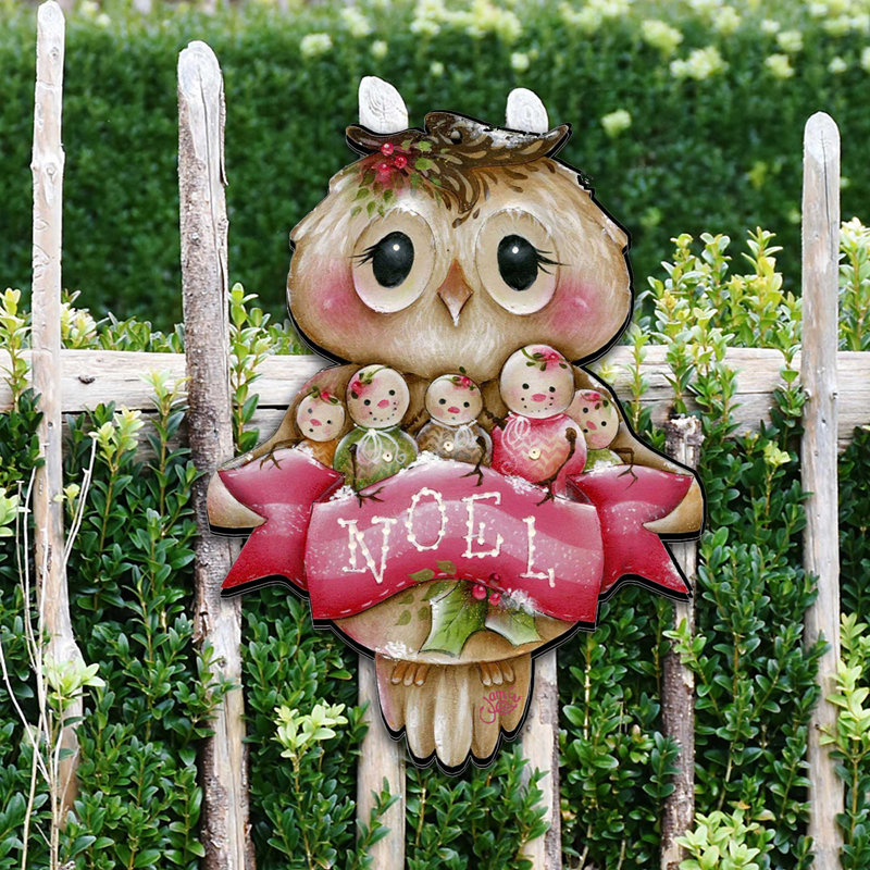 Décoration murale hibou