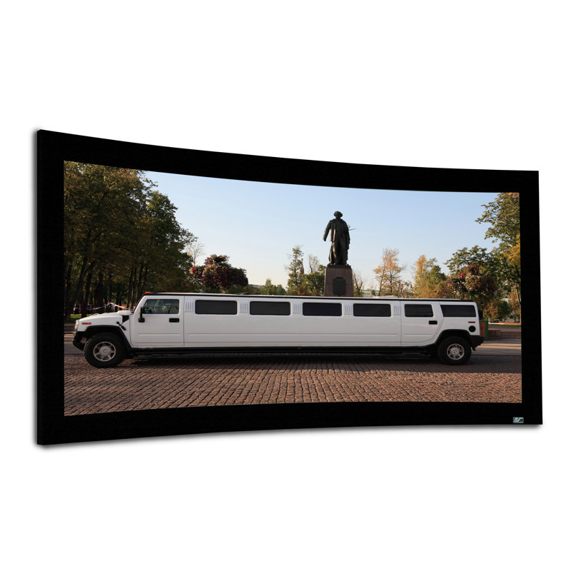 Elite Screens Fixed Frame Projector Screen Projector Screen, 40.4" H x 85.3" W