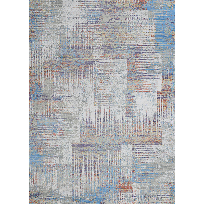 Atanasa Abstract Indoor Rug, Rectangle 5'3" x 7'6"