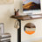 Electric Standing Desk, Adjustable Height Stand Up Desk, 24X48 Inches Sit Stand Home Office Desk,Frame/Mahogany Top,Natural Wood-546374425-546374430