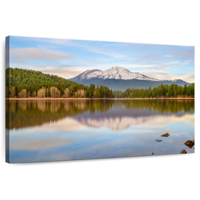 Alvord Mount Shasta Lake Reflection