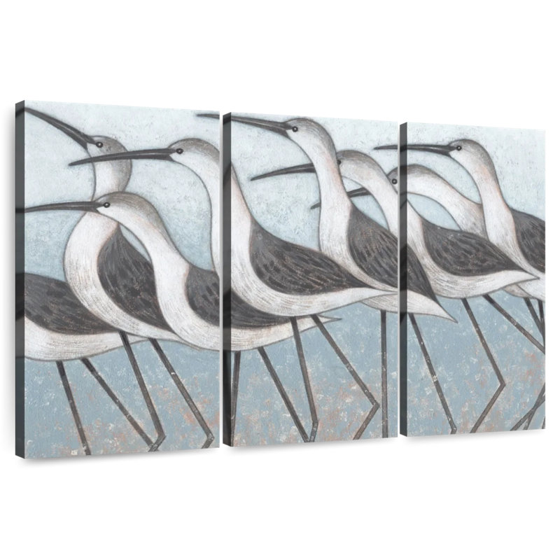 Race To The Shore, 48" H x 74" W