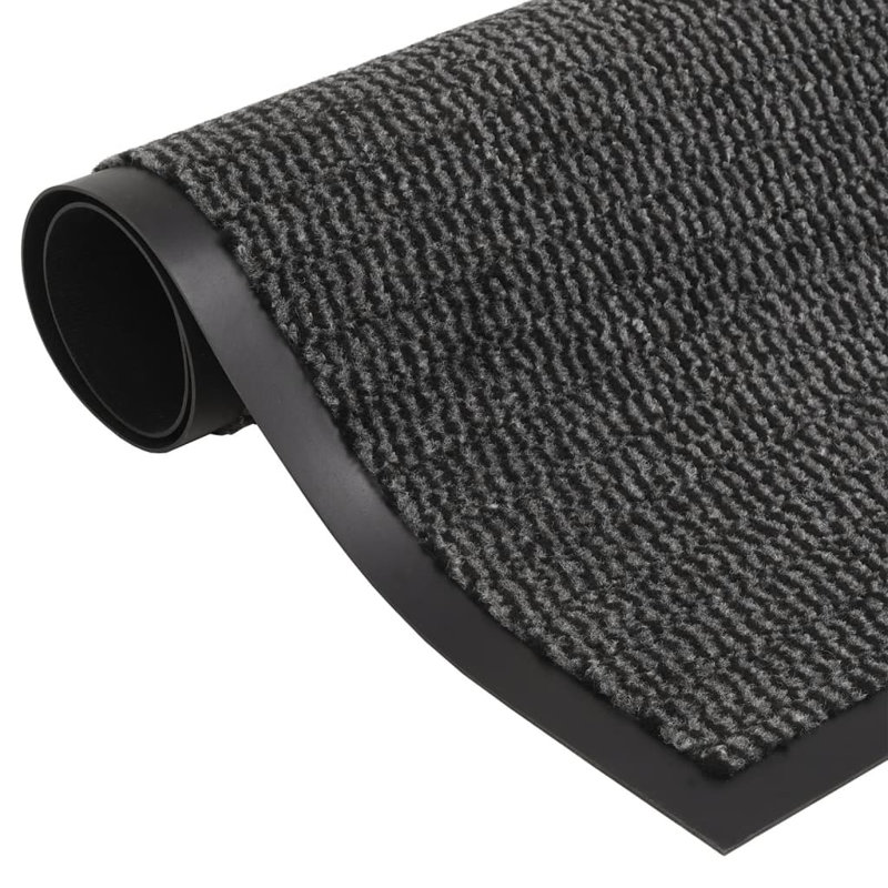 Branco Non-Slip Doormat, Anthracite, 80cm W x 120cm L