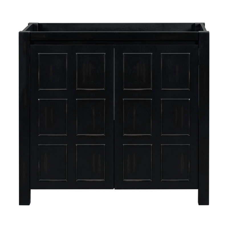 Meuble-lavabo 36 po - Espresso rétro