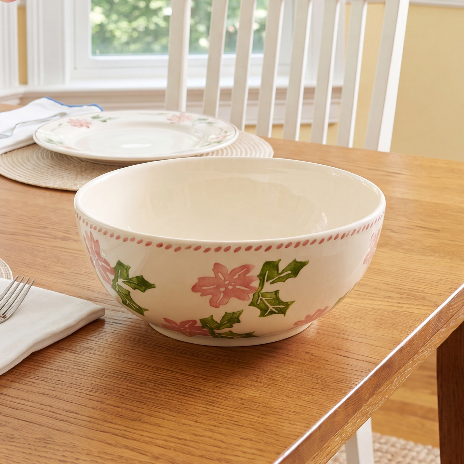 Natal Ceramic Serving Bowl
