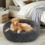 Lit pour chien Donut, lit douillet, douillet, chaud, moelleux, rond et moelleux pour animal de compagnie, lavable à la machine-379643120-379643124