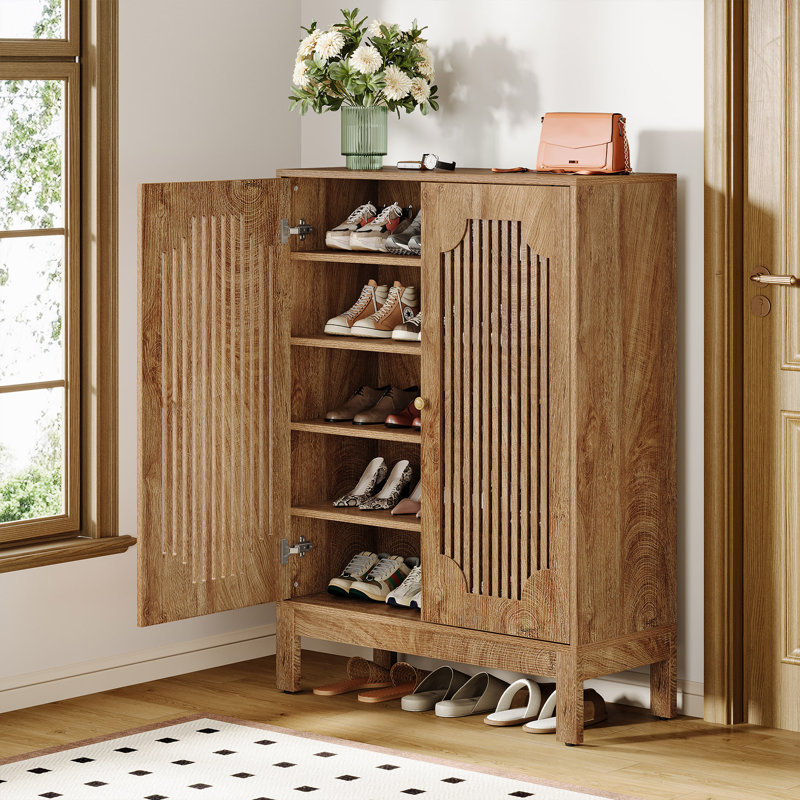 20 Pair Shoe Storage Cabinet