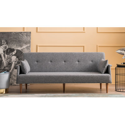 Upholstered 74.8'' Sleeper Sofa