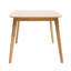 Élégante salle à manger de style Mid-Century, plateau de table en faux bois, table magnifique 60,22 "x 35,06", taille solide, taille 28,88 "