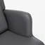 Chaise berçante, fauteuil d'appoint avec coussin lombaire et repose-pieds, fauteuil d'appoint pour le salon-1882924047