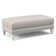 Repose-pieds de cocktail rembourré 48 po Celeste