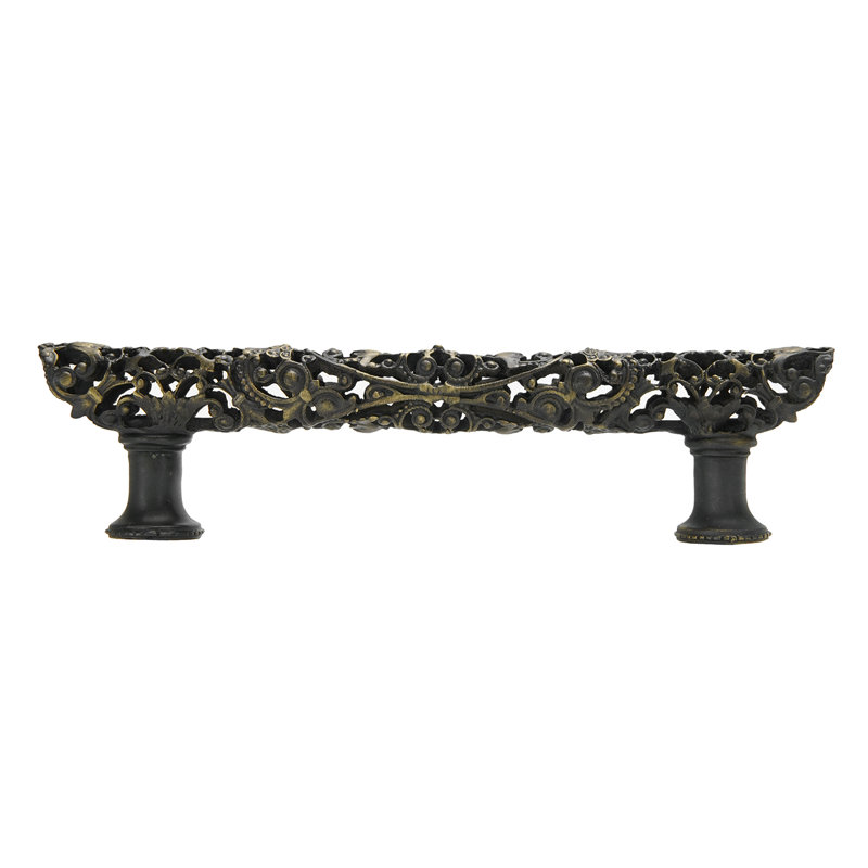 Poignée Juliane Grace, Laiton antique, 4"