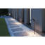 Black Integrated LED Metal Pathway Light