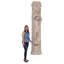 Statue de jardin romaine avec bol Pilaster
