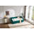 Twin Size Upholstered Daybed With Trundle,USB Port ,Side Pockets,Velvet Daybed With Button On Back And Piping On Waved Shape Arms-774030508