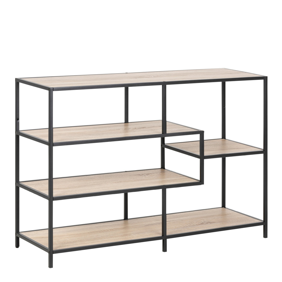 78cm H x 114cm W Metal Bookcase