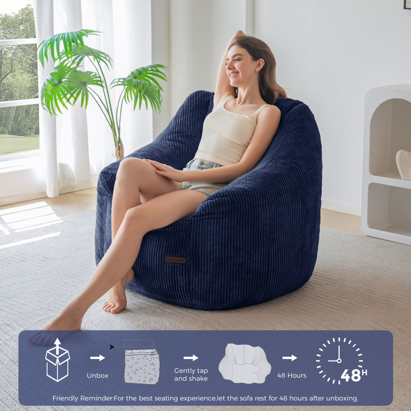 Fauteuil à billes Fauteuil à billes Comfy, Marine