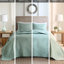 Couvre-lit réversible 3 pièces très grand / très grand, magnifique matelassage, lavable à la machine, 2 taies décoratives incluses, surdimensionné attrayant et lavable, taies décoratives assorties, design élégant-132953366-132953370