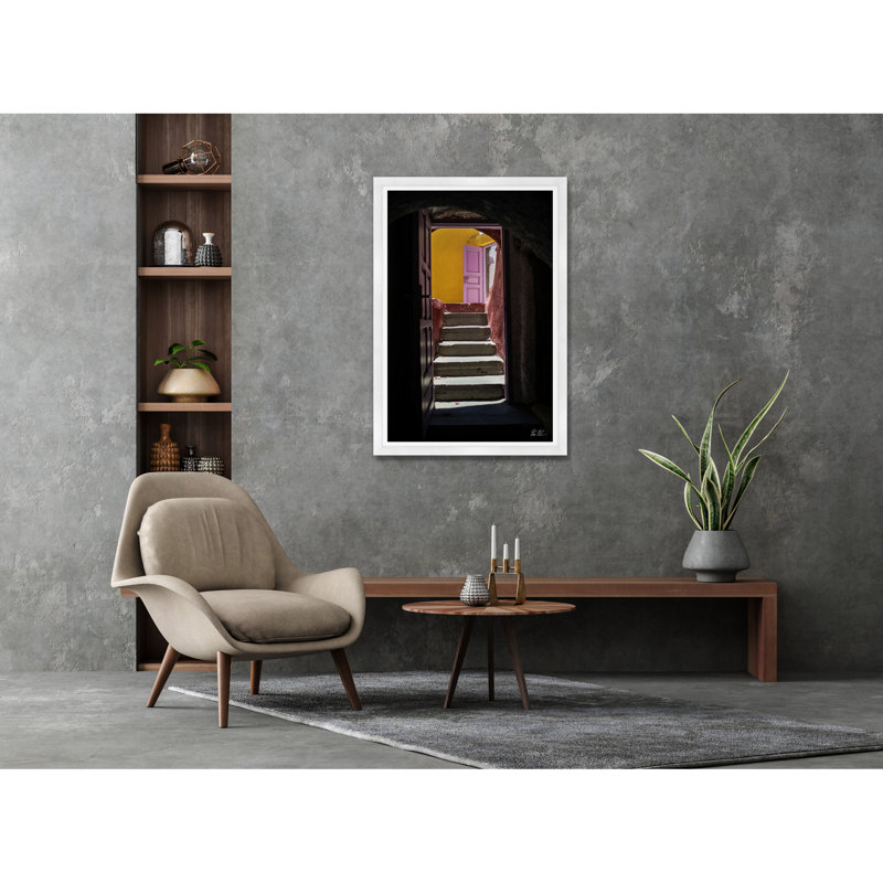 Les portes, Noir, H 54,75 po x l 37,5 po x P 1,5 po, Cadre simple