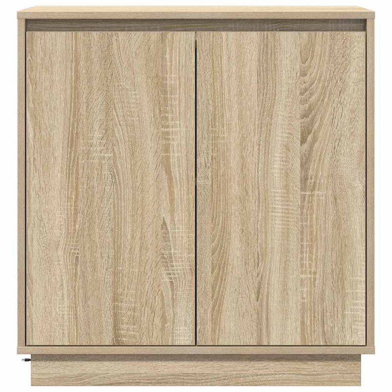  Sideboard 71 X 34.5 X 75 Cm Engineered Wood, Sonoma Oak