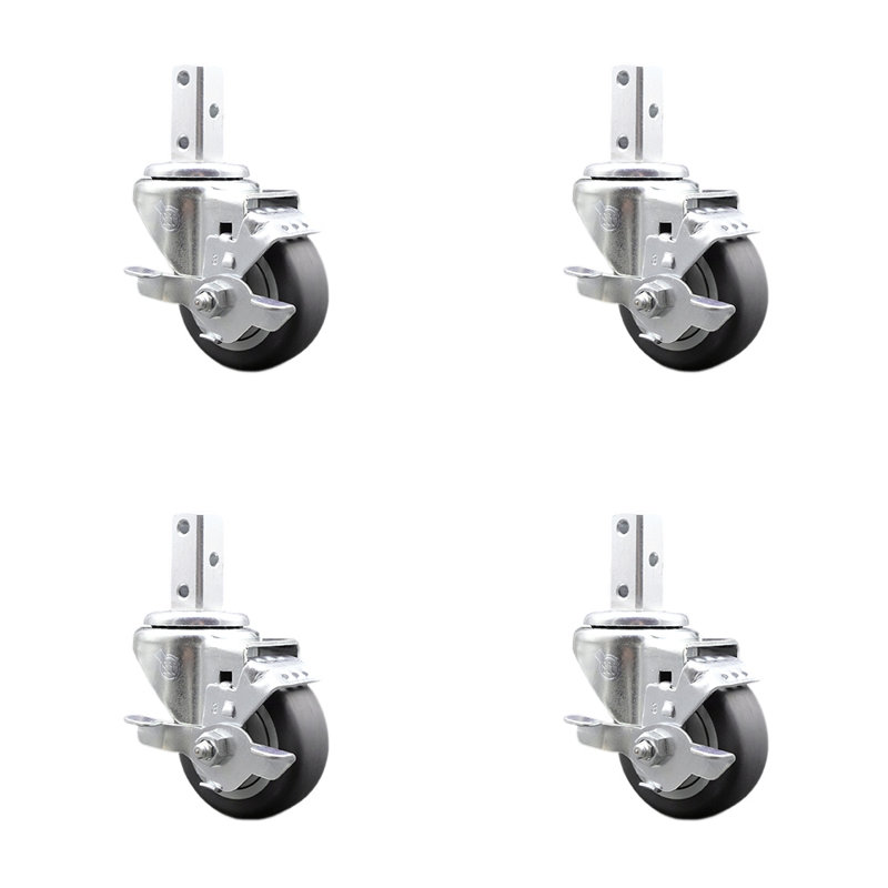 Thermoplastic Rubber Caster