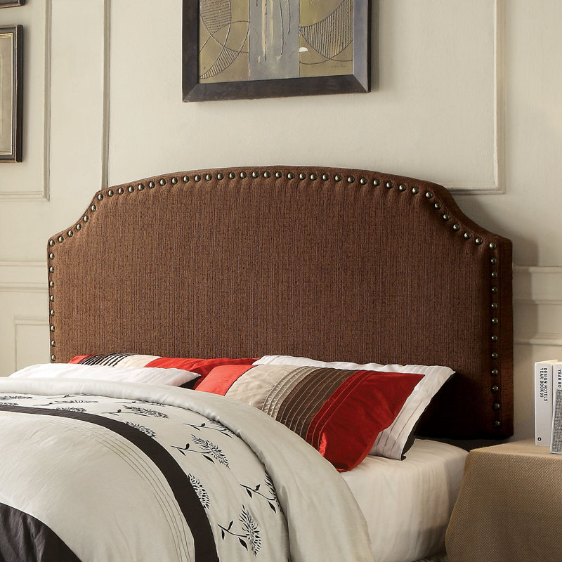 Tête de lit tapissier, Double / Grand, Brun