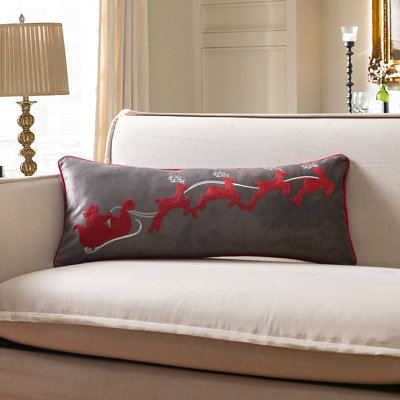 Coussin lombaire intérieur/extérieur velours Houk