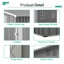 Outdoor Storage Shed Pitched Roof Tool Room With Door Lock And Floor Frame