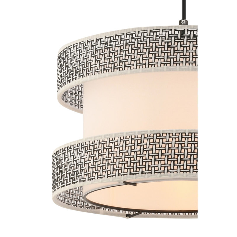 Lustre, Gris / blanc