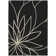 Tapis noir / ivoire Brackenmore
