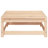 Pettus 27.6" Wide Pine Square Patio Sectional Set with Cushions