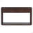 Rustic Wooden Console Table with Storage Drawers and Open Shelf-1237098656