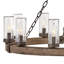 Lustre rustique d'extérieur à 1 lumière Sawyer-1514653076