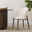 Chaise rembourrée avec pieds en métal-737996643