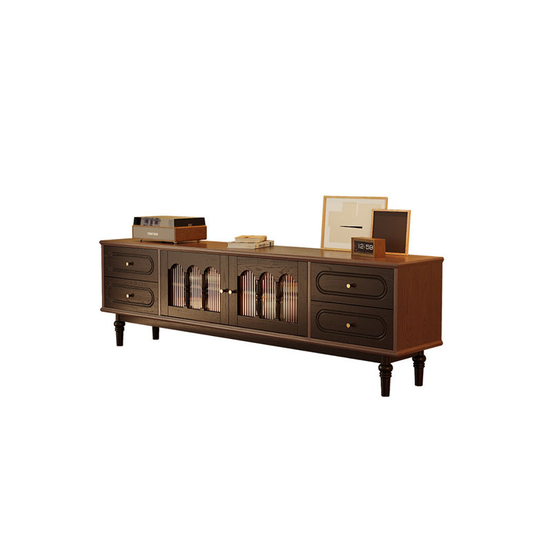 Meuble télé de style français rétro, 70.87"