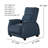 Venus Zero Gravity Leather Recliner-114209969