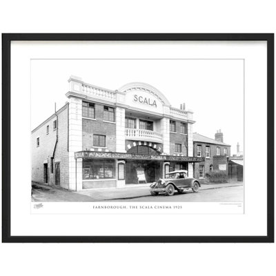 Farnborough, The Scala Cinema 1925 by Francis Frith - Single Picture Frame Print