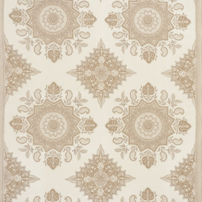 Schumacher x Mark D. Sikes Montecito Medallion Fabric