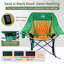 Fauteuil de camping berçant surdimensionné chauffé, fauteuil inclinable rembourré robuste, fauteuil d'extérieur pliable-1045856831