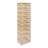 9-Tier Foldable Rectangular Freestanding Shoe Cabinet With Wheels-922529257