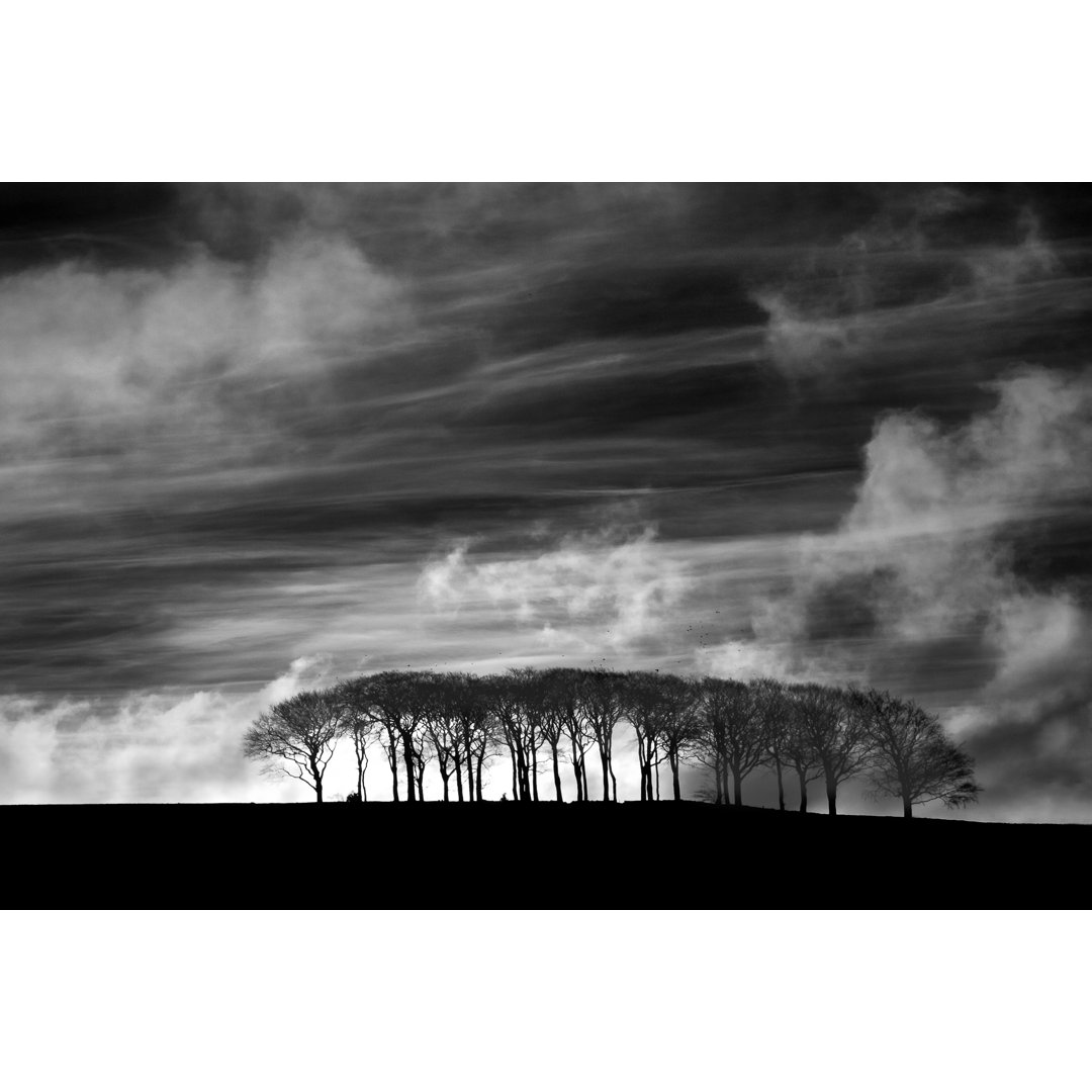 Leinwandbild Früher Morgen-Wolken