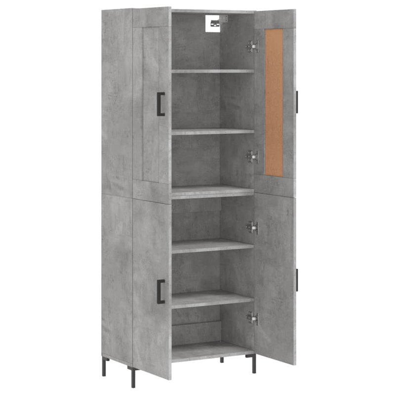 Meril 69.5cm Sideboard, Concrete Grey