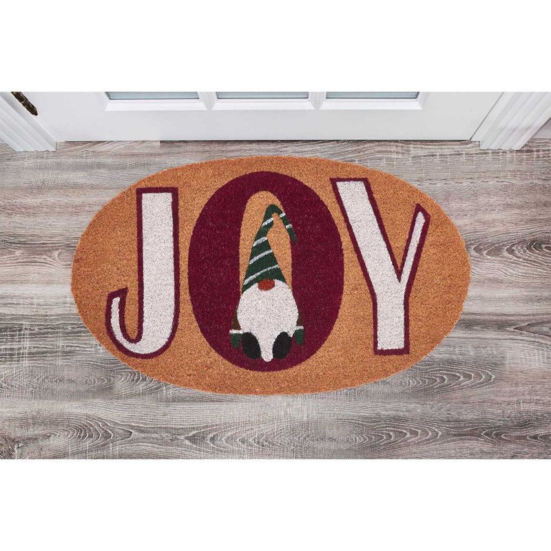 Paillasson The Holiday Aisle® Home Joy Gnome