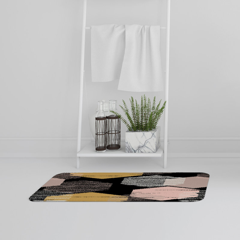 Aizeah Memory Foam Non-Slip Bath Rug