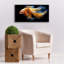 «Fighting Fish Blue and Yellow» par Epic Portfolio, art mural sur toile-330483063